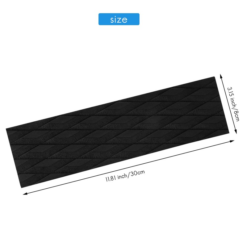 Tsudoku 4Pcs Surfboard Traction Pads EVA Surfing Skimboard Deck Traction