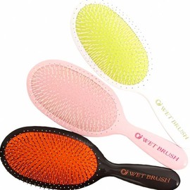 Pearl Wetbrush Large Pencil Brush Transparent Luxury Toiletries Fluffy Hairstyle Clinic Makeup Black / 진주 웻브러쉬 대형 펜슬 브러쉬 투명 고급 세면 도구 솜털 헤어스타일 클리 닉 메이크업 블랙