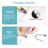 HUAXRUI Ceiling Fan Pull Chain Switch ZING Ear ZE-268S6, Ceiling
