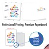 NobleWorks Birthday Greeting Card (Uncle) with 5 x 7 Inch