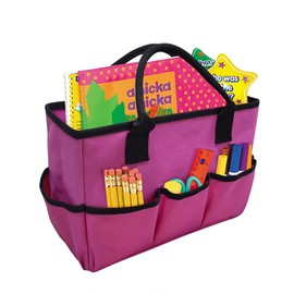 Art Craft Supplies Tote Bag Art Craft Storage Caddy Organizer Bag For Artist Kindergarten School Teacher Stationery Organizer Bag Art Supplies Carrying Case For Drawing Book Notebook Paint Brushes