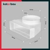KOTARBAU® Deflection Piece 90° for Ventilation Duct 204 x 60