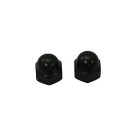 C.F.POSH 831680-08 CF POSH Black SUS Bag Nut M8 P1.25 Pack of 2