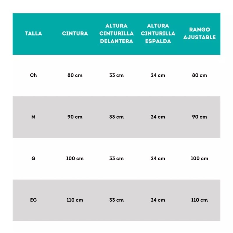 Bravezza Faja Cinturilla Latex Deportiva Reduce Modela Baja Peso