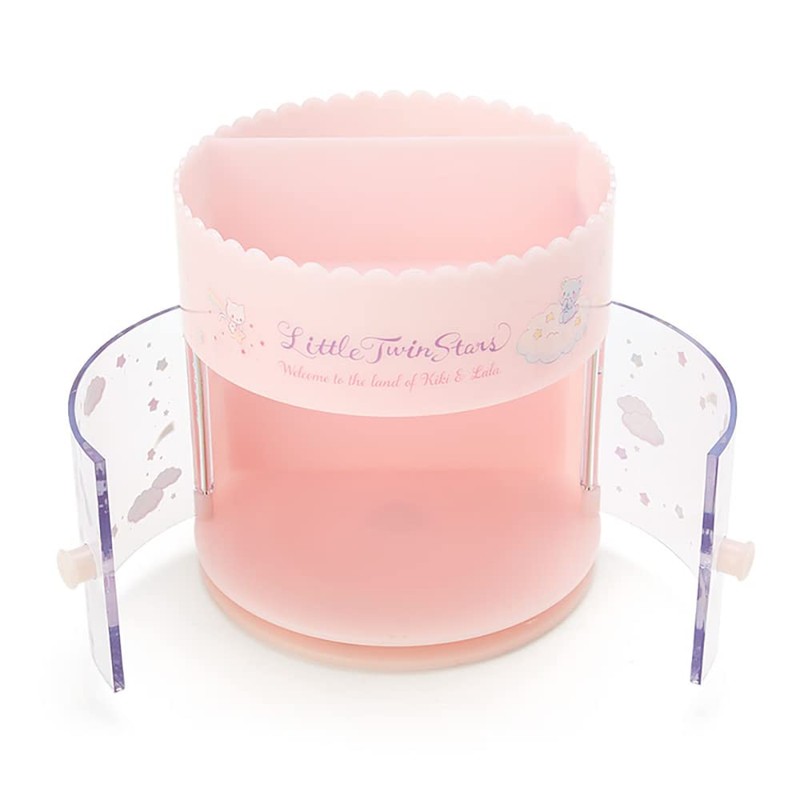 Sanrio 505447 Little Twin Stars Rotating Cosmetic Rack, One Size