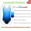 ZNYUNE Ragazza justaucorps di Ginnastica Danza Leotard per Bambini Senza