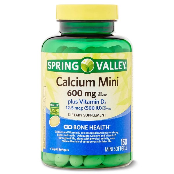 Spring Valley New Spring Valley Calcium Plus Vitamin D3, Dietary