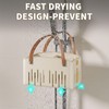 Portable Shower Caddy,Foldable Shower Caddy with Handle and Adjustable Divider,Plastic