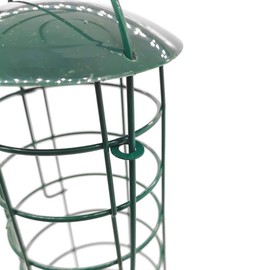 Suet Ball Bird Feeder Outdoor Hanging Metal Wire Wild Bird Feeder Fat Ball Food Feeder (2)