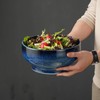 STE-CER Extra Large Salad Bowl,Decorative Fruit Bowl,Kitchen Ceramic Bowl for