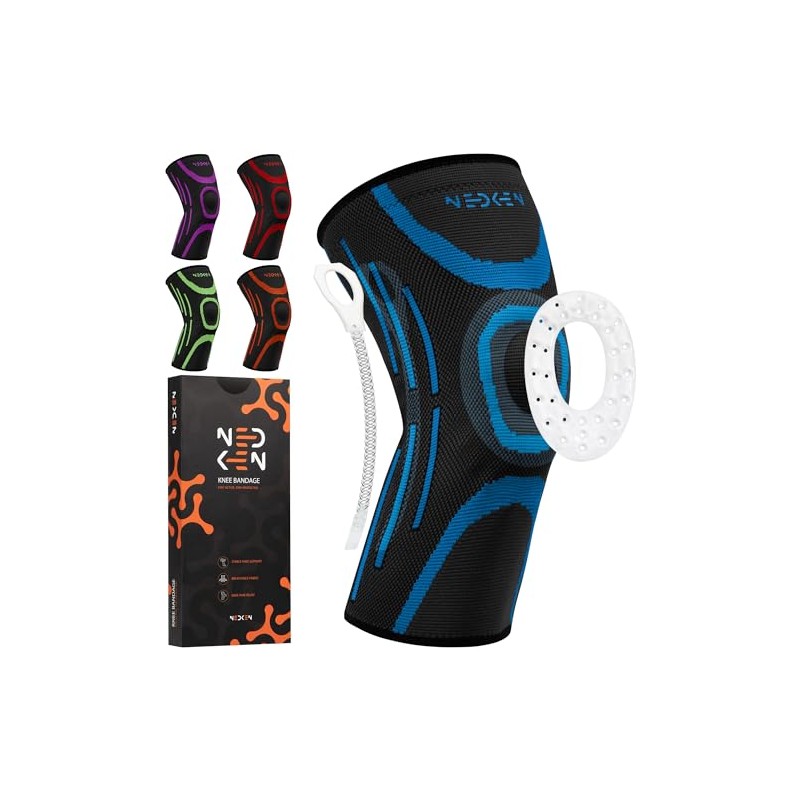 Knee Support – Compression Brace for Men & Women, Elastic