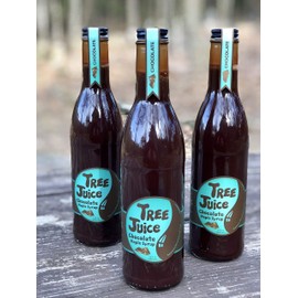 Tree Juice Chocolate Maple Syrup | 100% Pure Grade A Maple Syrup | All Natural, Non GMO, Vegan, Gluten Free, Vegetarian, Paleo | 12 Ounce Bottle