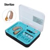 Hearing Aid Earphone Amplifier with Sterilization Box Noise Reduction Ear
