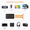 JXTZ Aux Bluetooth Adapter for Car, 2 in 1 Bluetooth
