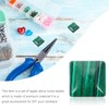 COHEALI 50pcs Natural Agate Gemstone Loose Beads for Jewelry Making