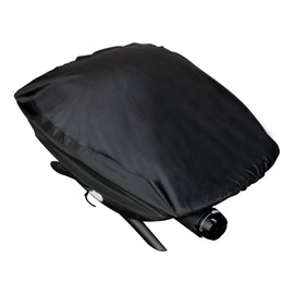 onlyfire BBQ Gas Grill Cover fit for Weber Baby Q, Q200 Q220 and Q2000 Gas Grills,Black