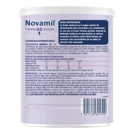 Novamil AE Etapa 1 De 0 a 6 meses. Bote Con 800g.