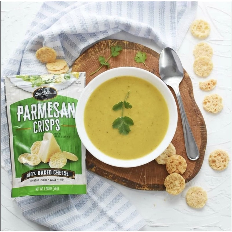 Mrs. Cubbison's 100% Real Cheese Crisps, Parmesan Flavor, Keto Friendly,
