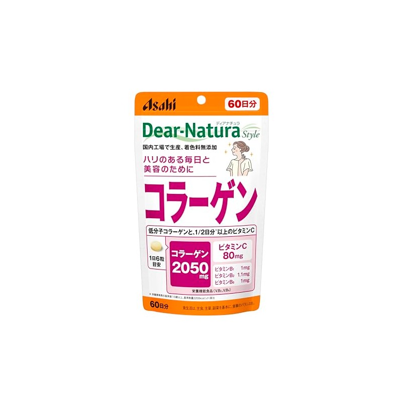 Dear-Natura Style Collagen, 360 Count (60 Day Supply) Asahi Supplement