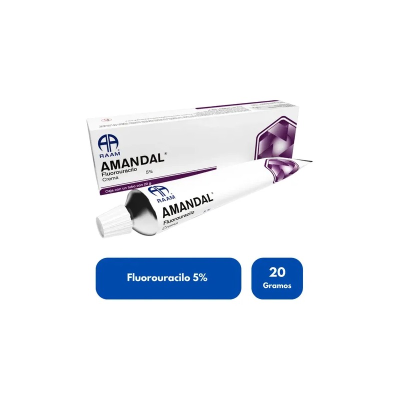 Fluorouracilo 5 % Amandal Tubo Con 20 G Raam