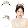 Apone Fatu Girls Women Happy New Year Headband Tiara New