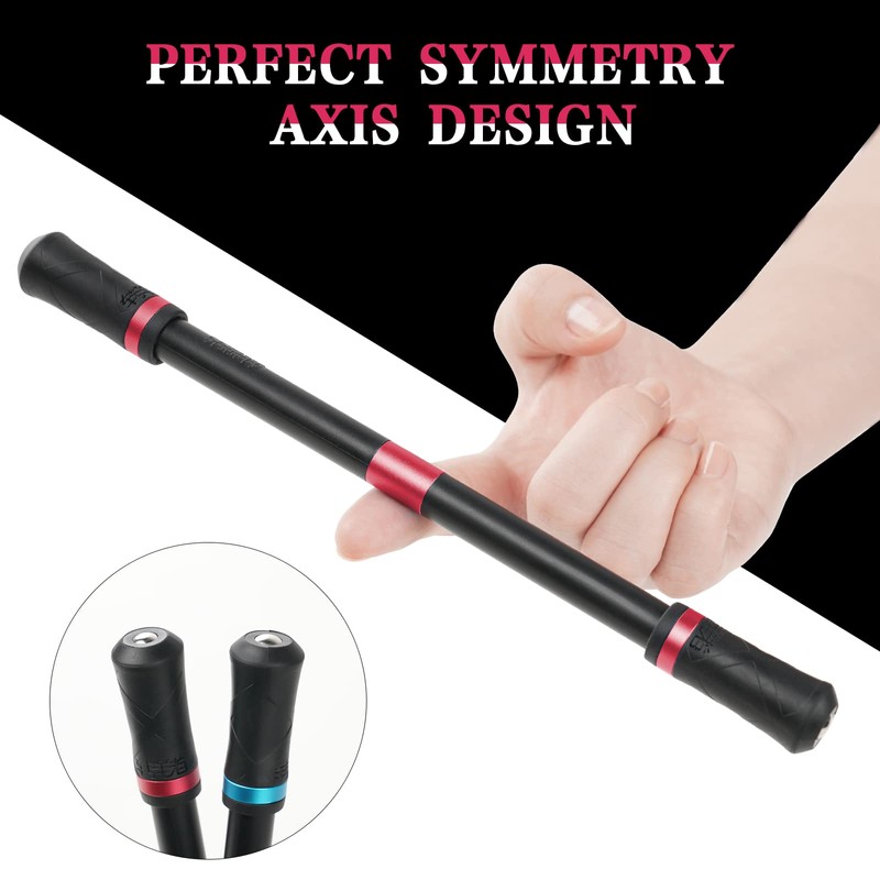 OSDUE 2 Pcs Rolling Finger Rotating Pen, No Pen Refill