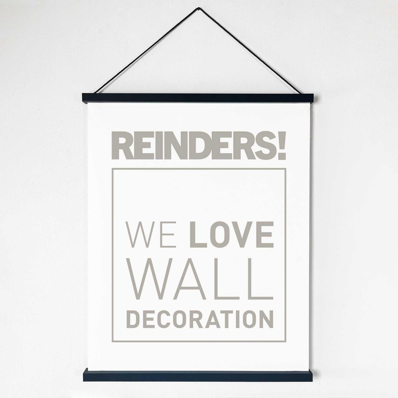 Poster Strip Black 30 Magnetic Strip Plastic