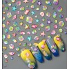 Unbranded 5D Nail Art Stickers Ocean Nail Decals - 5-Pack