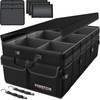 FORTEM Trunk Organizer For SUV Car Trunk Organizer, Foldable Storage,