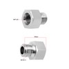 eMagTech 2pcs M12x1.5 Male to 1/8NPT Female Oil Water Pressure