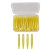 60Pcs Interdental Brush Practical Slim Braces Cleaner with PP Handle