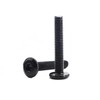binifiMux 10pcs M6 x 45mm Black Rivet Countersunk Socket Cap
