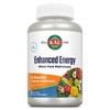 KAL Enhanced Energy Supplements, Whole Food Chewable Multivitamin with Iron,