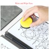 YIKANGHENG Wipeable Notebook with a Wipeable Pen and Rag, 9