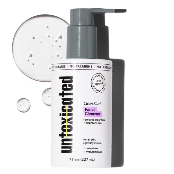 Untoxicated Face Wash - Gentle & Hydrating Face Cleanser for