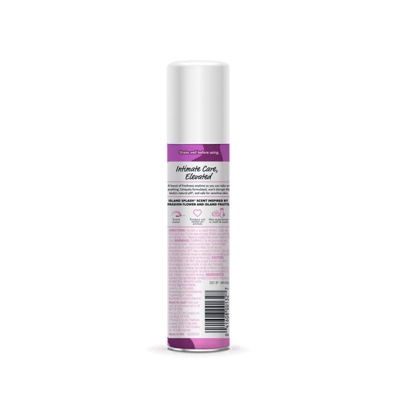 Summer's Eve Island Splash Daily Refreshing Feminine Spray, 2 oz