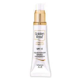Golden Rose 0031 Mineral Makeup Liquid Powder Mineral Foundation, 35 Ml