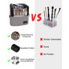 TANTO Makeup Brush Case Makeup Brush Holder Travel Makeup Bag