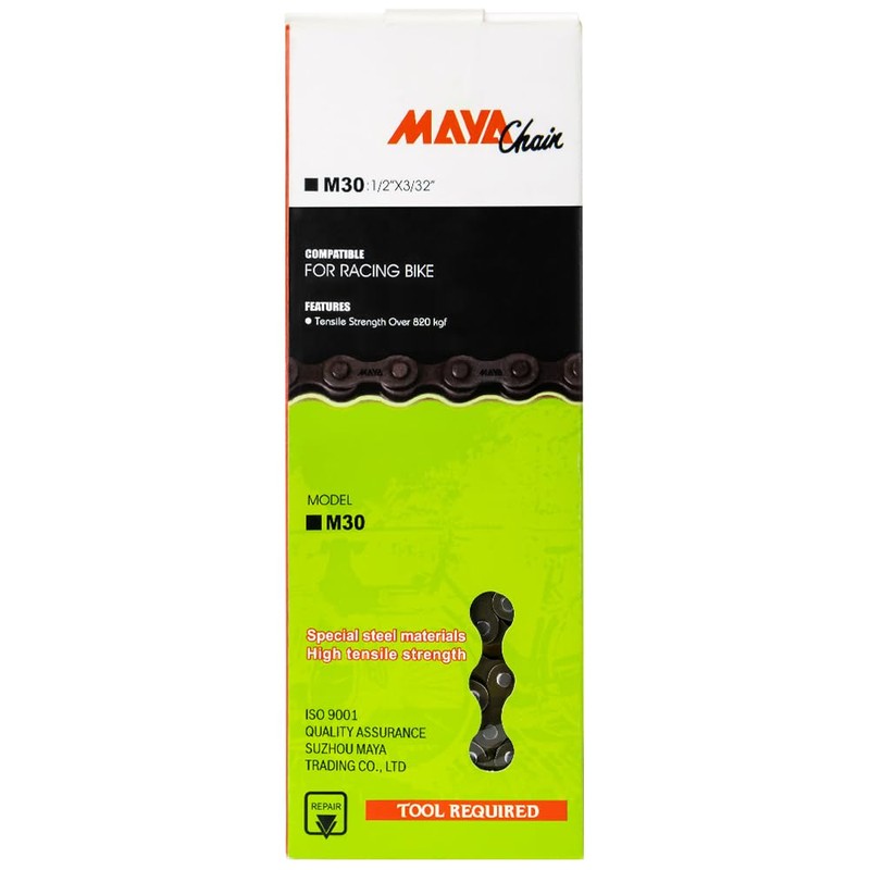MOHEGIA Bike Chain:8/7/6 Speed Bicycle Chain - 1/2 x 3/32