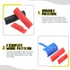 Rubber Wood Graining Tool Handheld Wood Texture Pattern Roller for