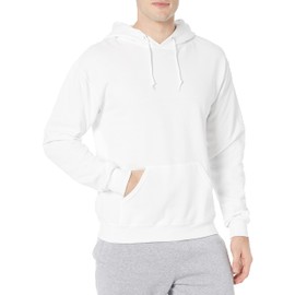 Jerzees Men's NuBlend -Fleece -Sweatshirts & - -Hoodies, Hoodie-White, XX-Large