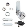 Uenhoy 4 Pack Tubular Cam Locks Keyed Alike 3/4 Inch,