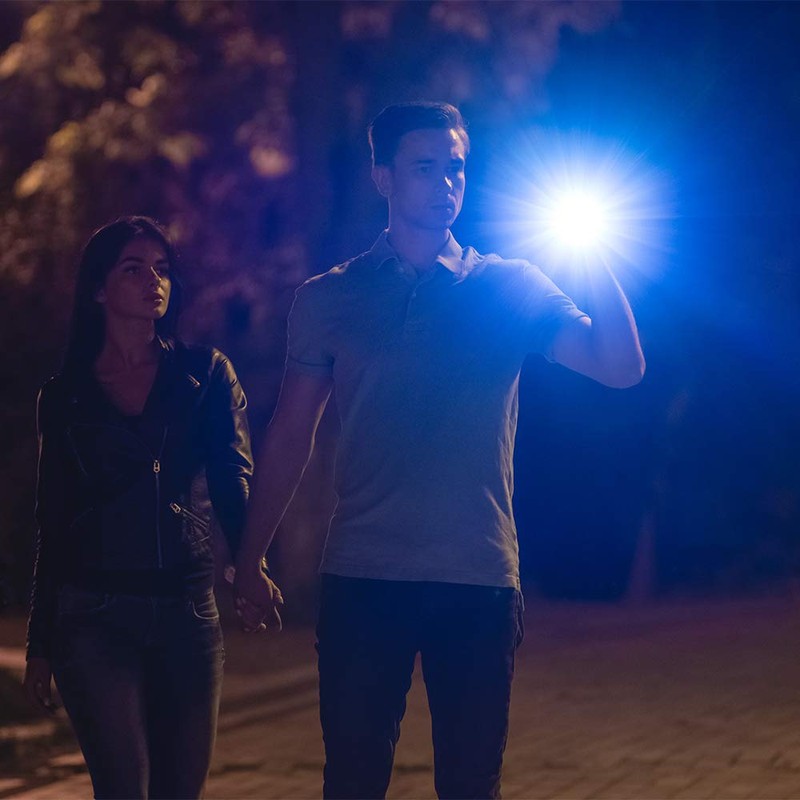 Feit Electric LED Tactical Flashlight - Aluminum Alloy - Zoomable