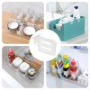 Pack of 16 Fridge Organiser, Fridge Organiser, Fridge Accessories, Freezer