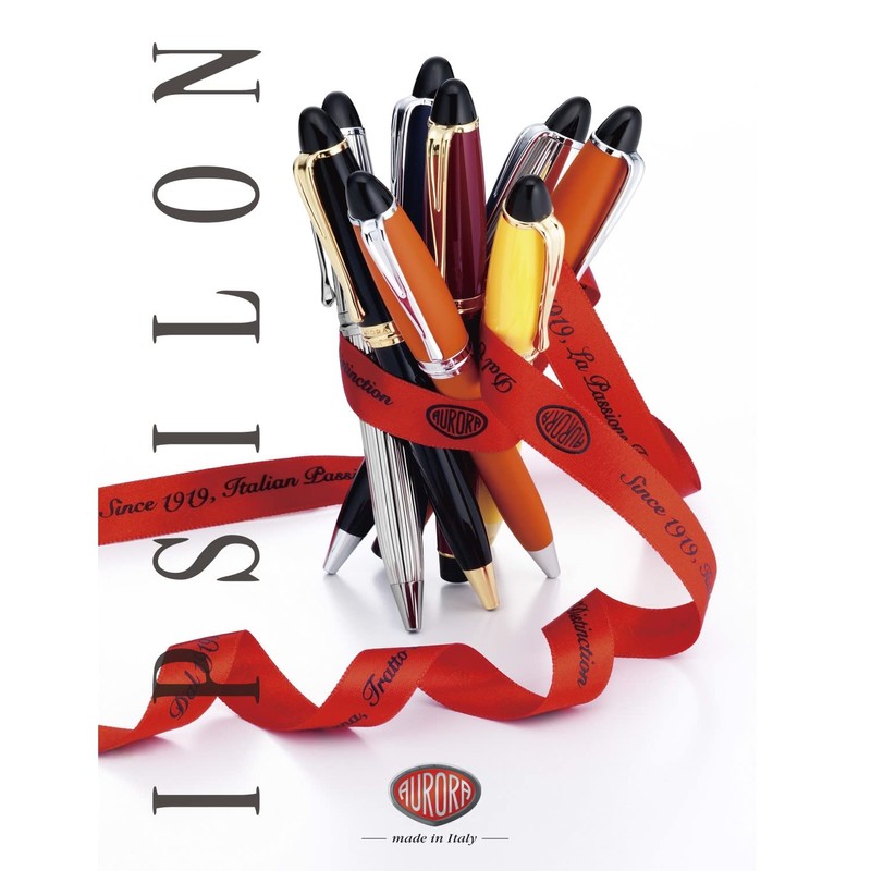 Aurora B31-X Bordeaux Oil-based Epsilon Ballpoint Pen