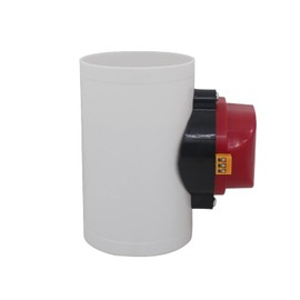 Zone Damper motorised air Vent PVC Duct Damper Ventilation Electric HVAC Damper Volume Control Volume Control Damper
