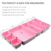 Newthinking Desk Drawer Organiser Trays, 8 Pack Square Organizer Box