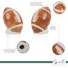 Football Ceramic Salt & Pepper Set