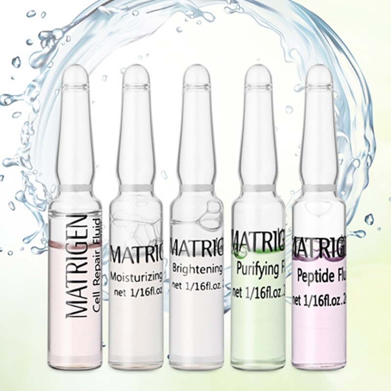 Metrizen Fluid Skin Care Ampoule 5 Types 2ml 20 Pieces