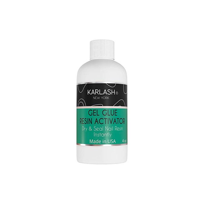 Karlash Professional Nail Gel Glue Resin Activator 4 oz Made